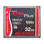 Microdia XTRA Plus CF 32GB / 75(MB/s) / 500X (cde:2006)a